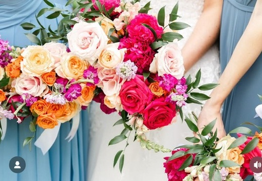 Bridal bouquet by Ollie Marie's, Fayetteville AR